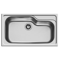 Pyramis Titan (86x50) 1B Σαγρέ Inox Ένθετος Νεροχύτης 100138301  Pyramis Titan (86x50) 1B Σαγρέ Inox Ένθετος Νεροχύτης 100138301